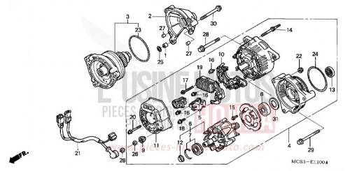 GENERATRICE ST1300A2 de 2002